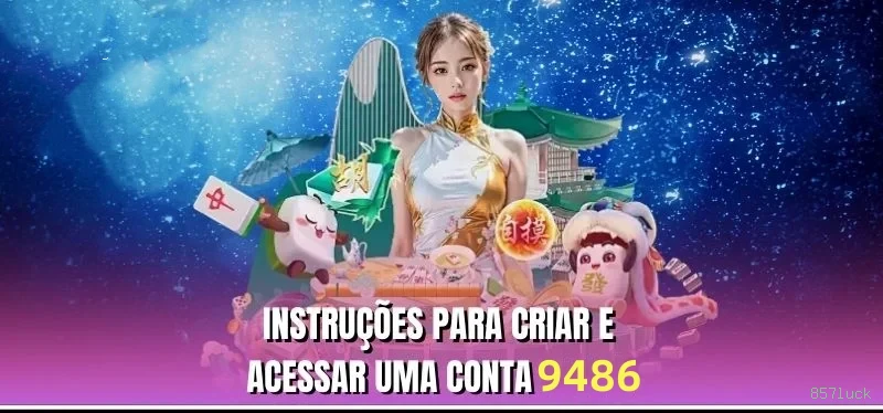 Imagem promocional da 857luck mostrando a plataforma e suas vantagens
